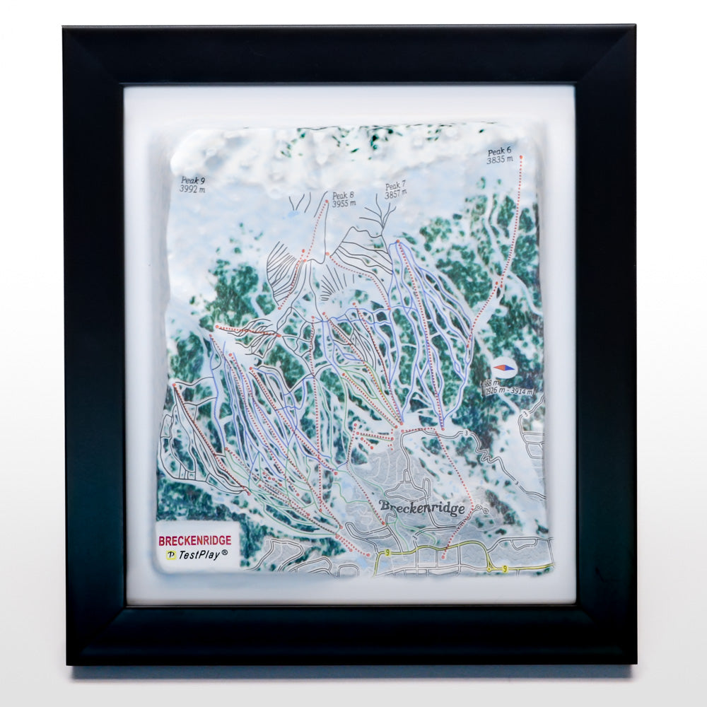 Breckenridge 3D Ski Resort map