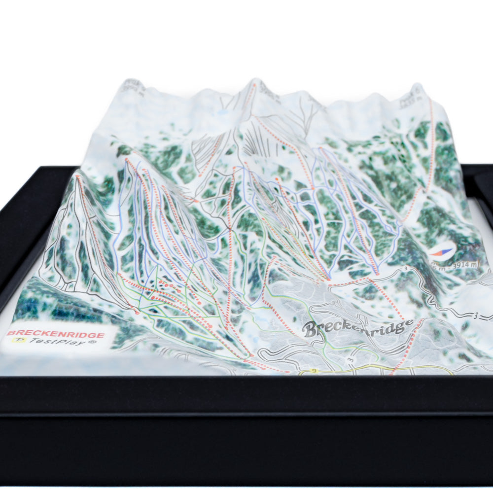 Breckenridge 3D Ski Resort map