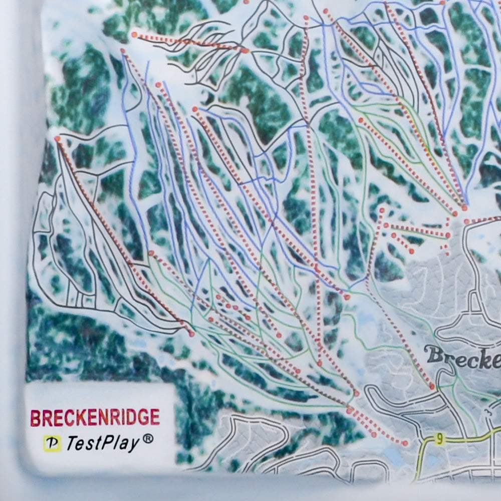 Breckenridge 3D Ski Resort map