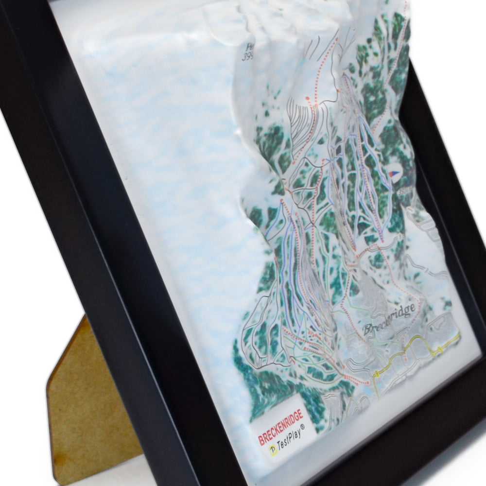Breckenridge 3D Ski Resort map