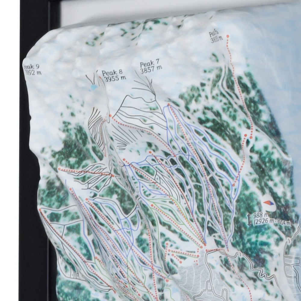 Breckenridge 3D Ski Resort map