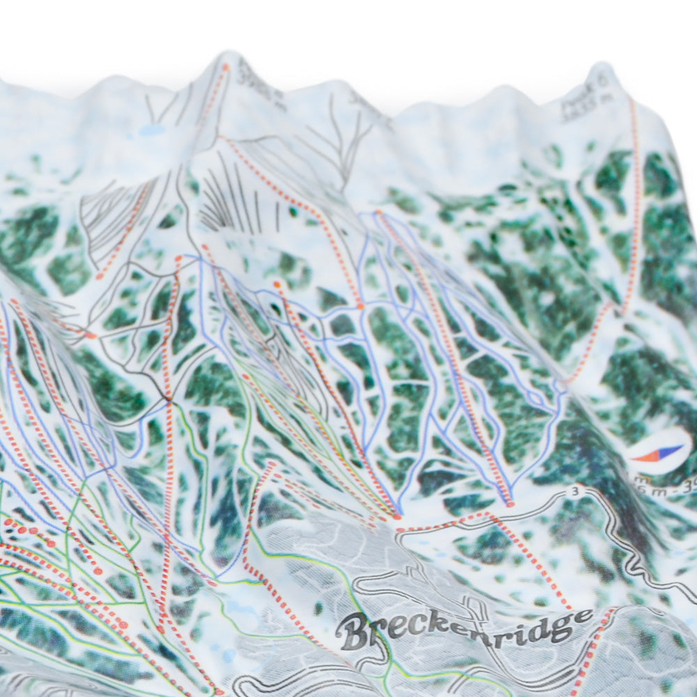 Breckenridge 3D Ski Resort map