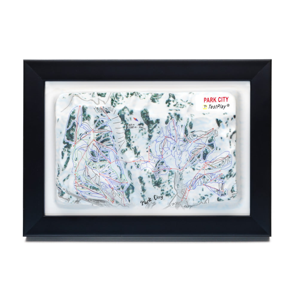 Park City 3D Ski Resort map