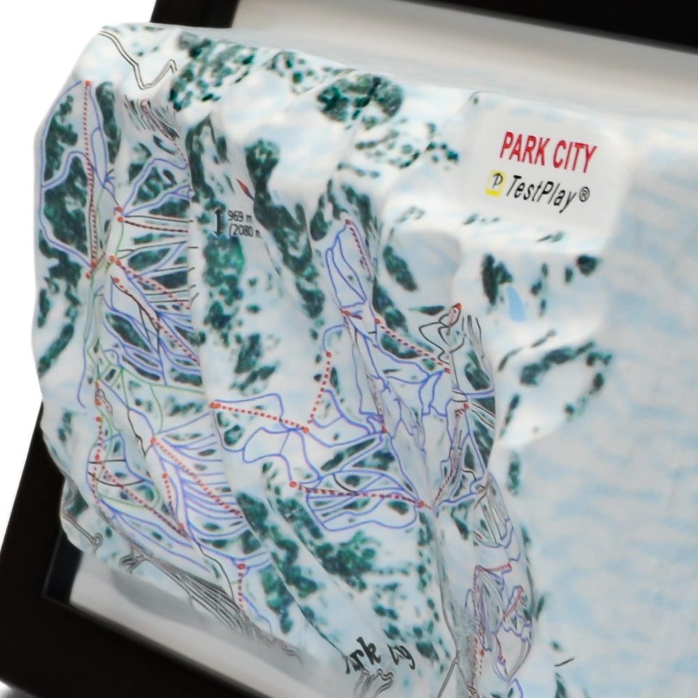 Park City 3D Ski Resort map