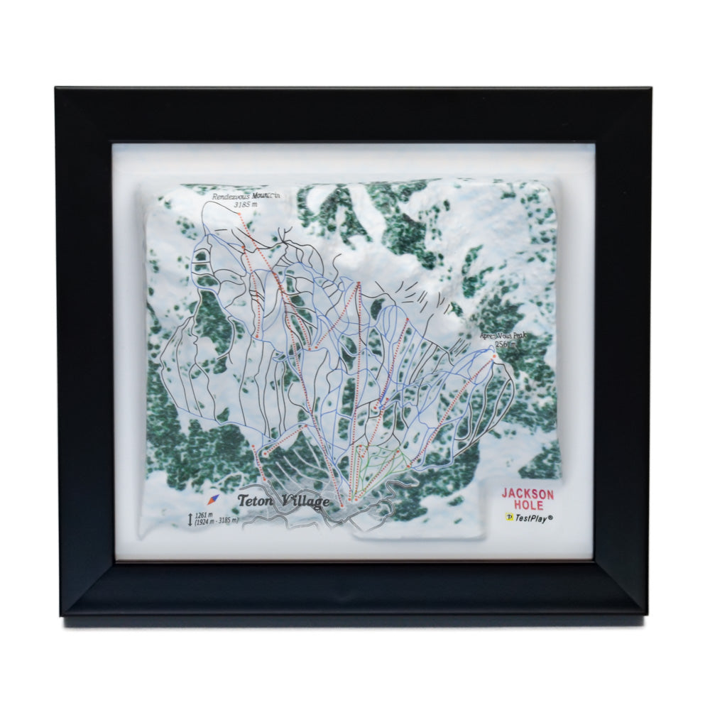Jackson Hole 3D Ski Resort map