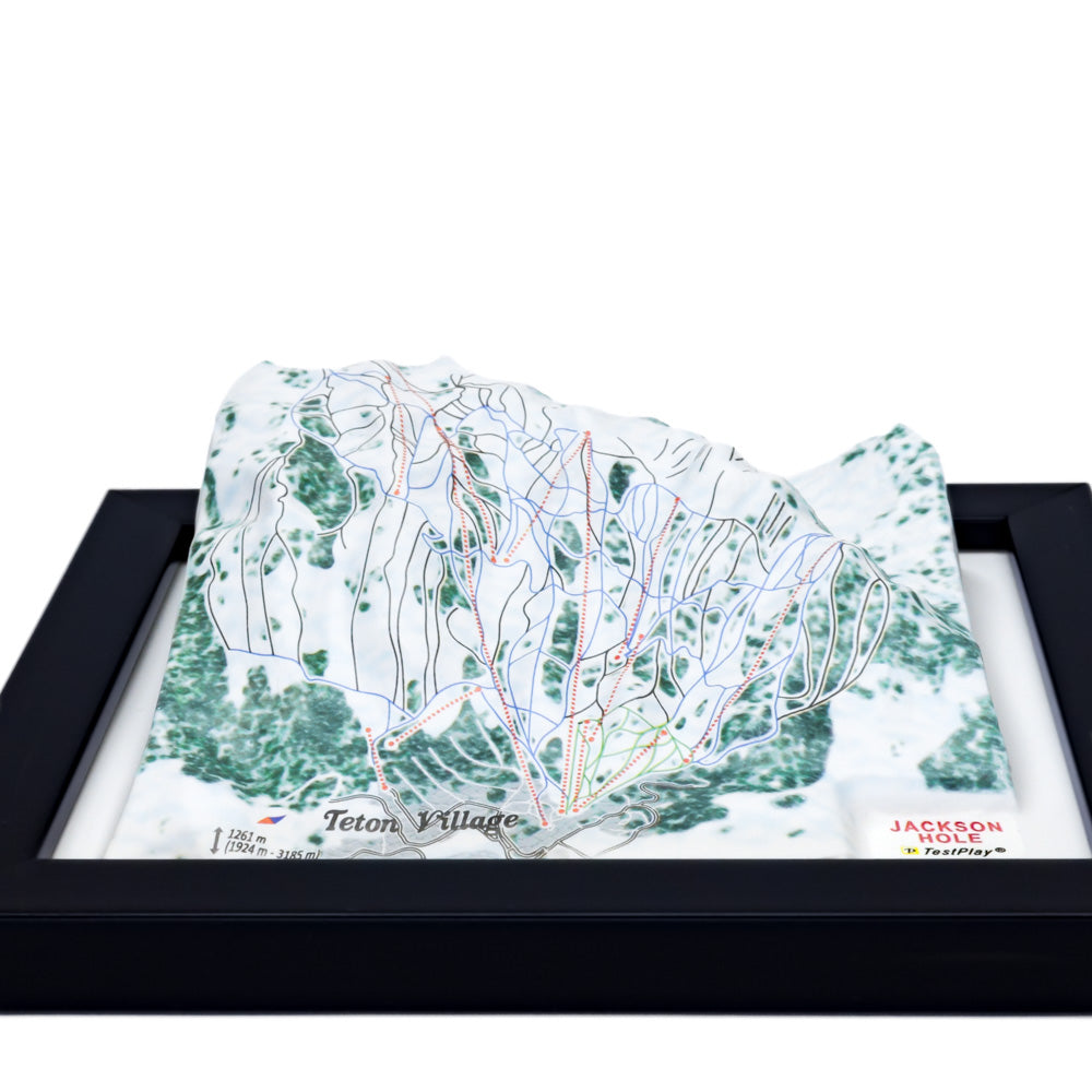 Jackson Hole 3D Ski Resort map