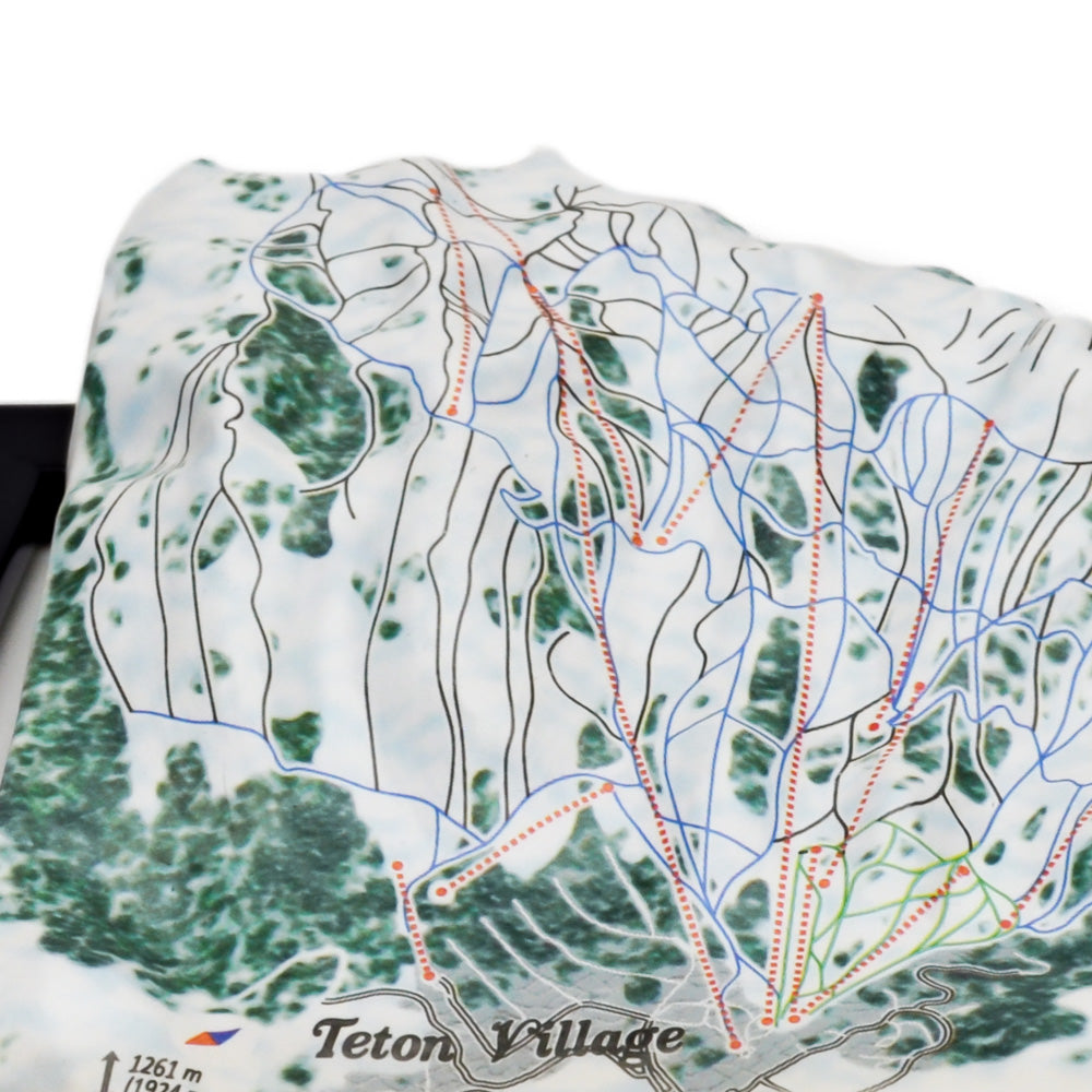 Jackson Hole 3D Ski Resort map