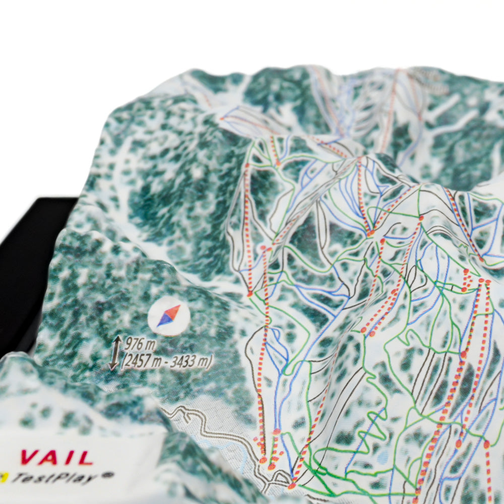 Vail 3D Ski Resort map