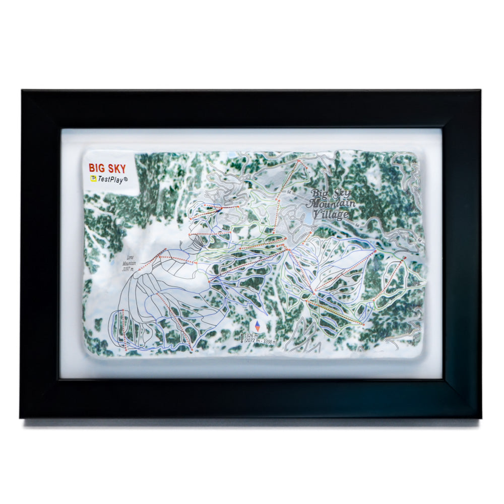 Big Sky 3D Ski Resort map