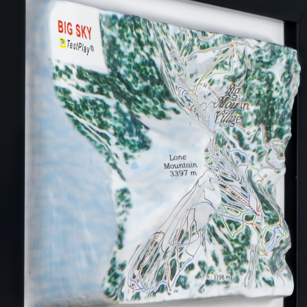 Big Sky 3D Ski Resort map