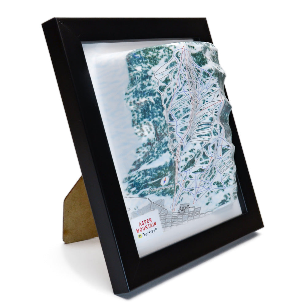 Aspen Mountain 3D Ski Resort map
