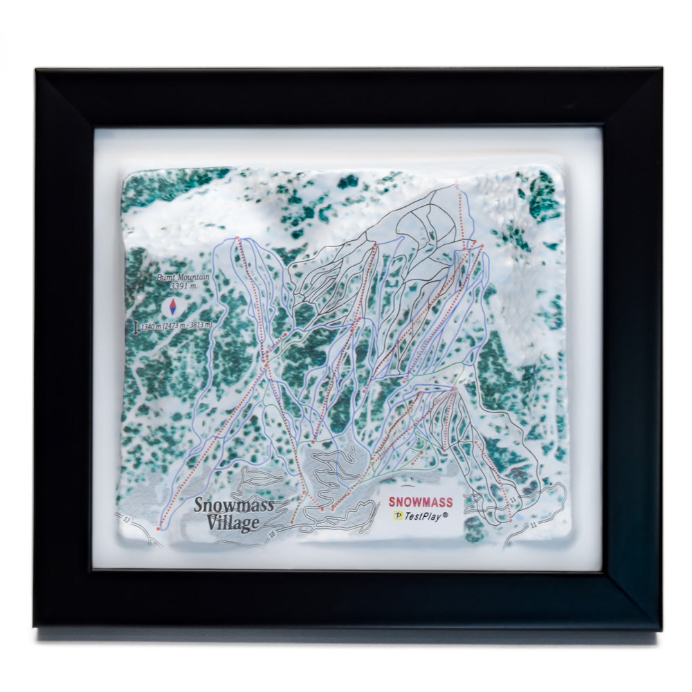 Snowmass 3D Ski Resort map