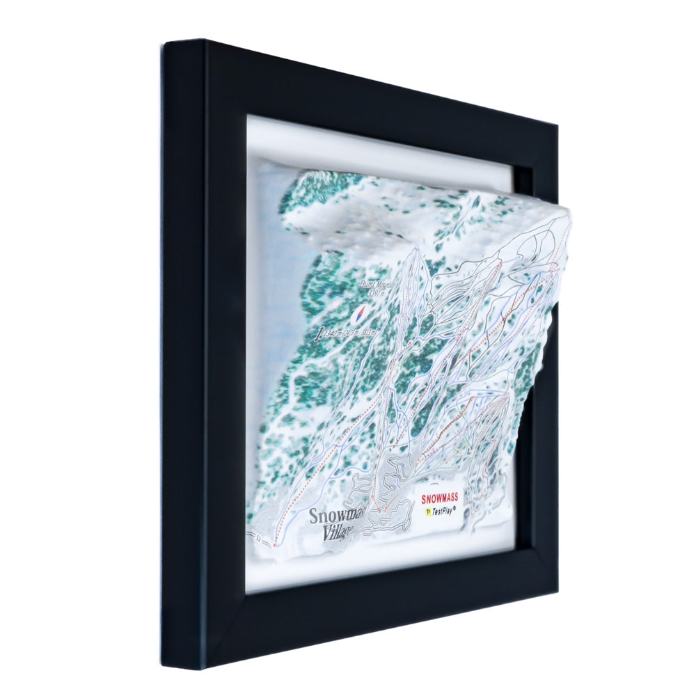 Snowmass 3D Ski Resort map