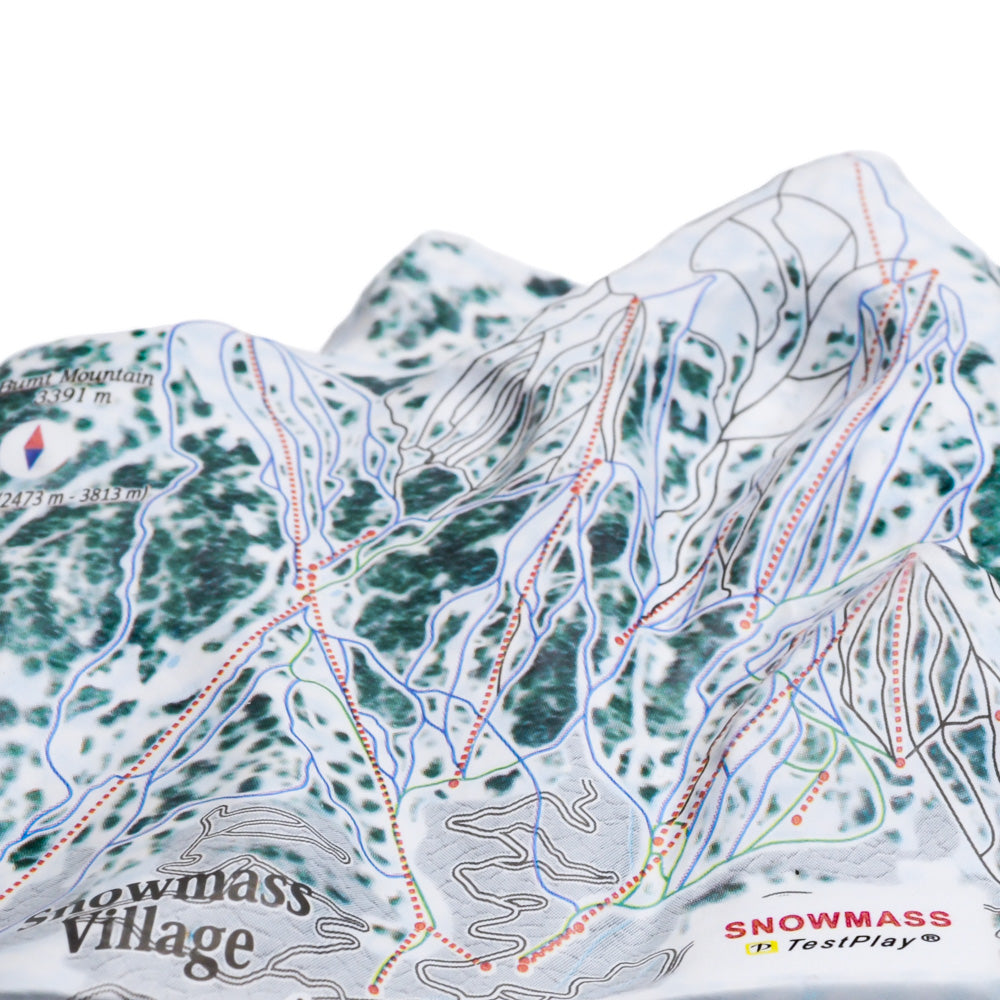 Snowmass 3D Ski Resort map