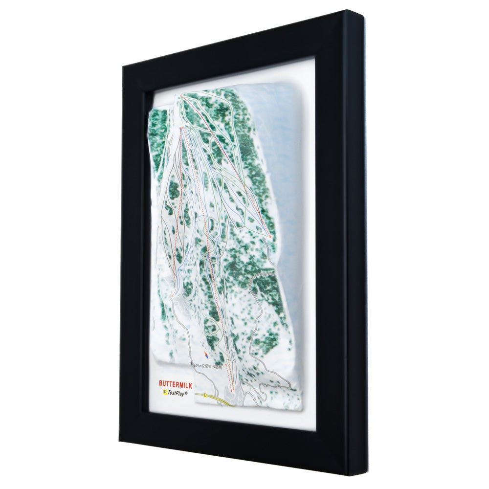 Buttermilk 3D Ski Resort map