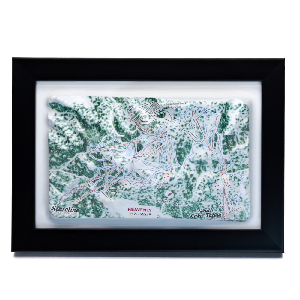 Heavenly 3D Ski Resort map