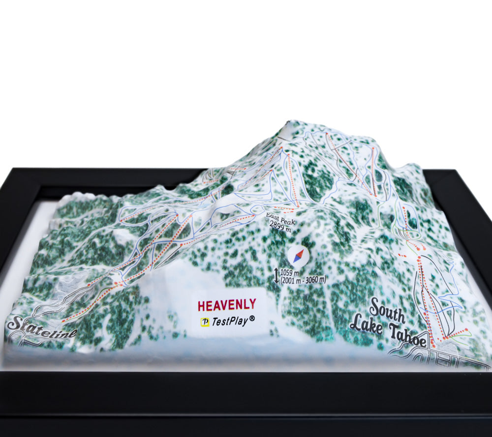 Heavenly 3D Ski Resort map