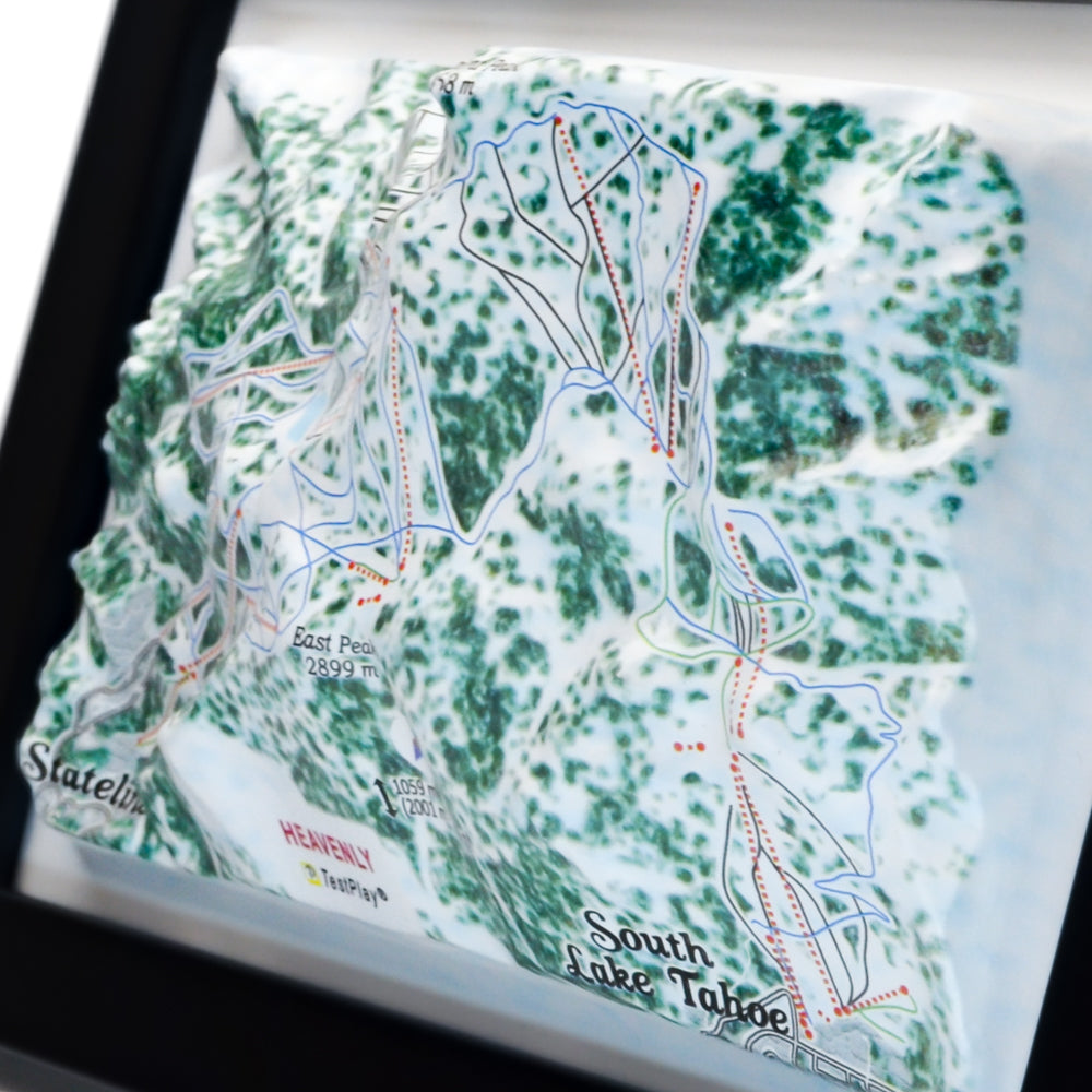 Heavenly 3D Ski Resort map