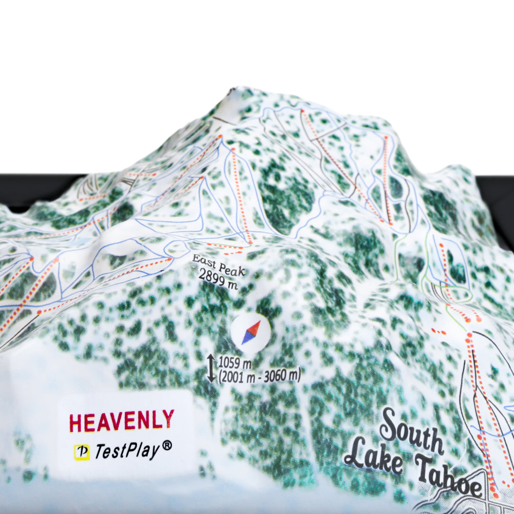 Heavenly 3D Ski Resort map