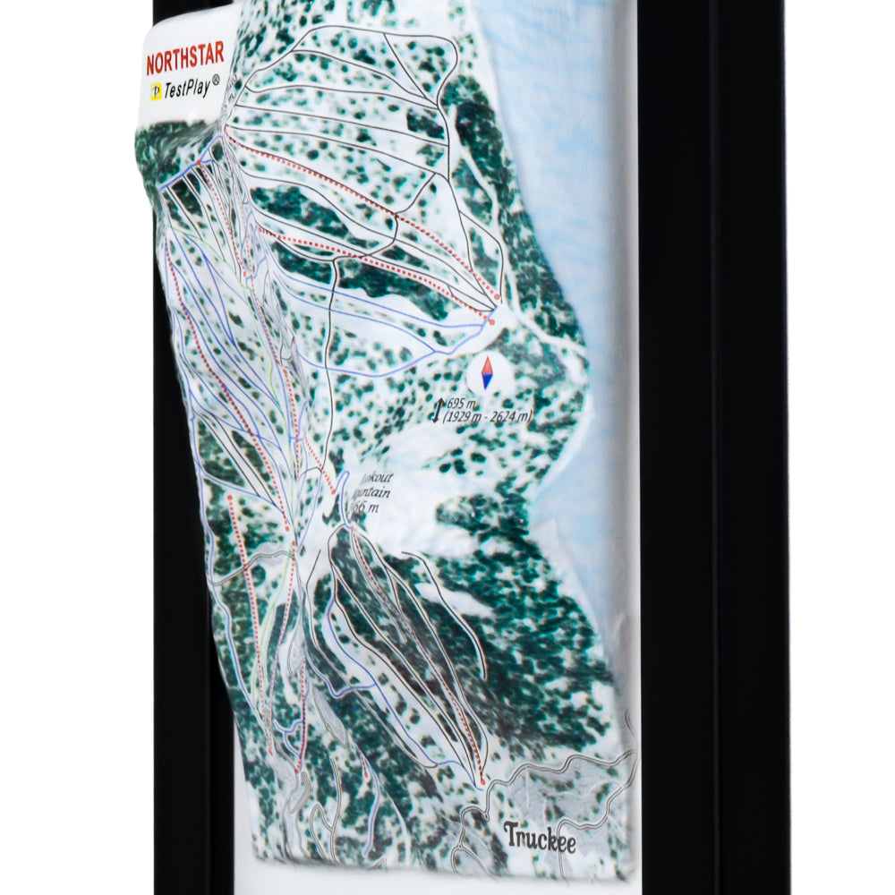 Northstar 3D Ski Resort map