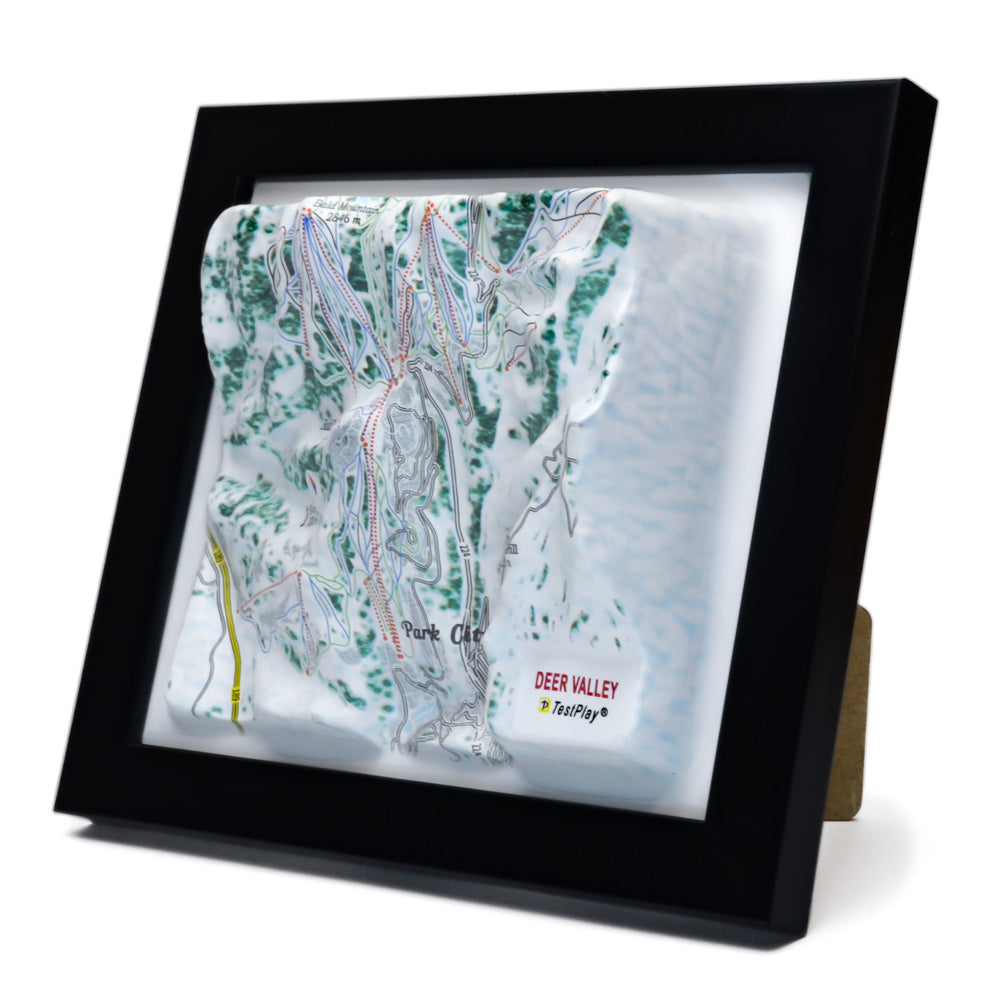 Deer Valley 3D Ski Resort map