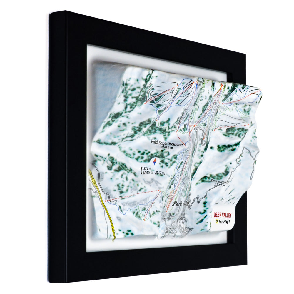 Deer Valley 3D Ski Resort map