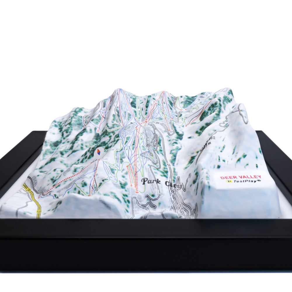 Deer Valley 3D Ski Resort map