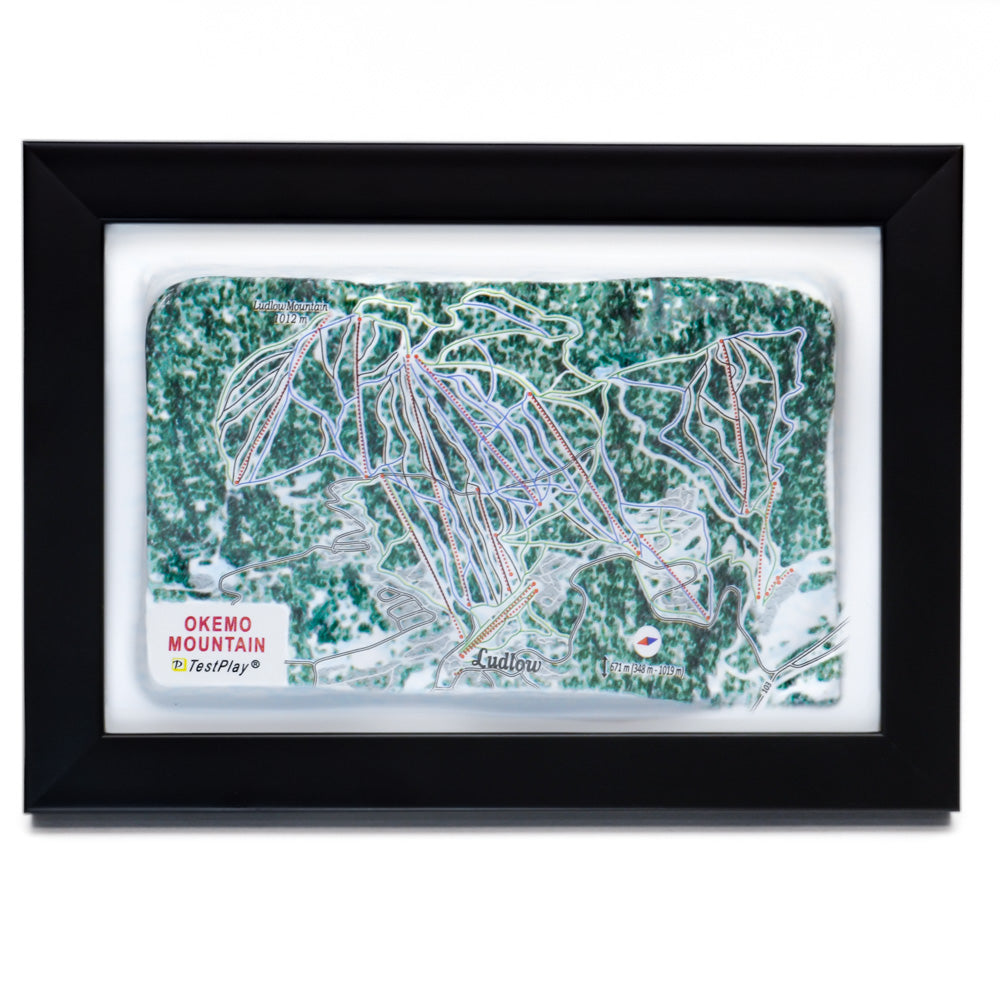 Okemo Mountain 3D Ski Resort map