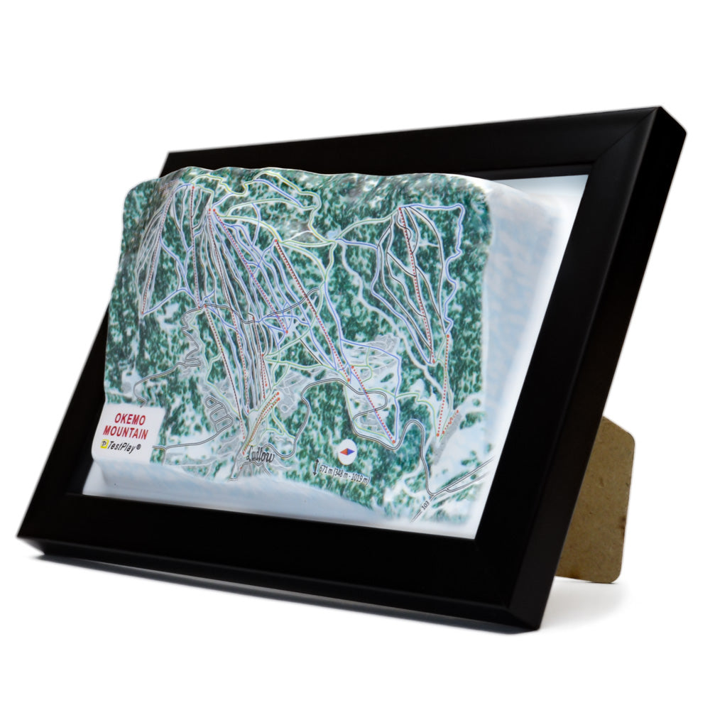 Okemo Mountain 3D Ski Resort map
