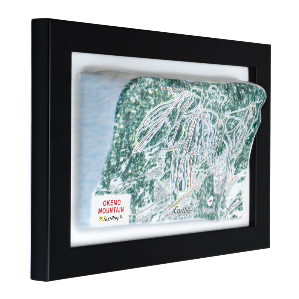 Okemo Mountain 3D Ski Resort map