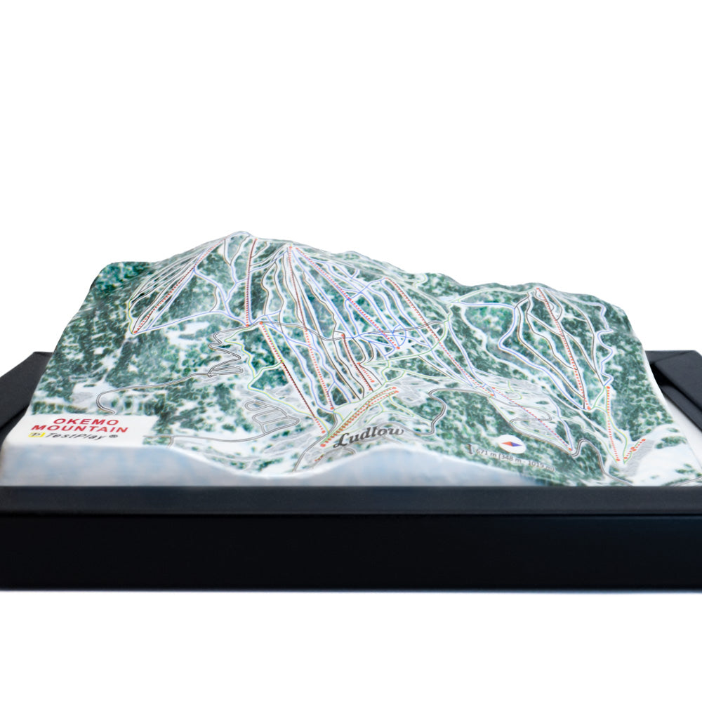 Okemo Mountain 3D Ski Resort map