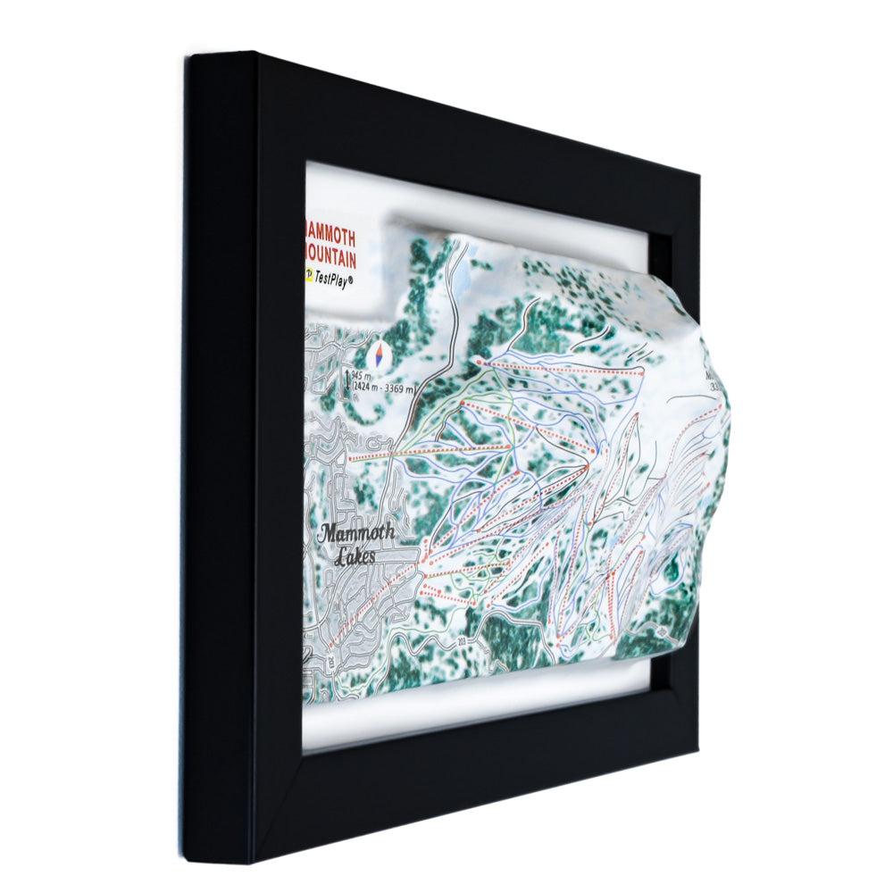 Mammoth Mountain 3D Ski Resort map