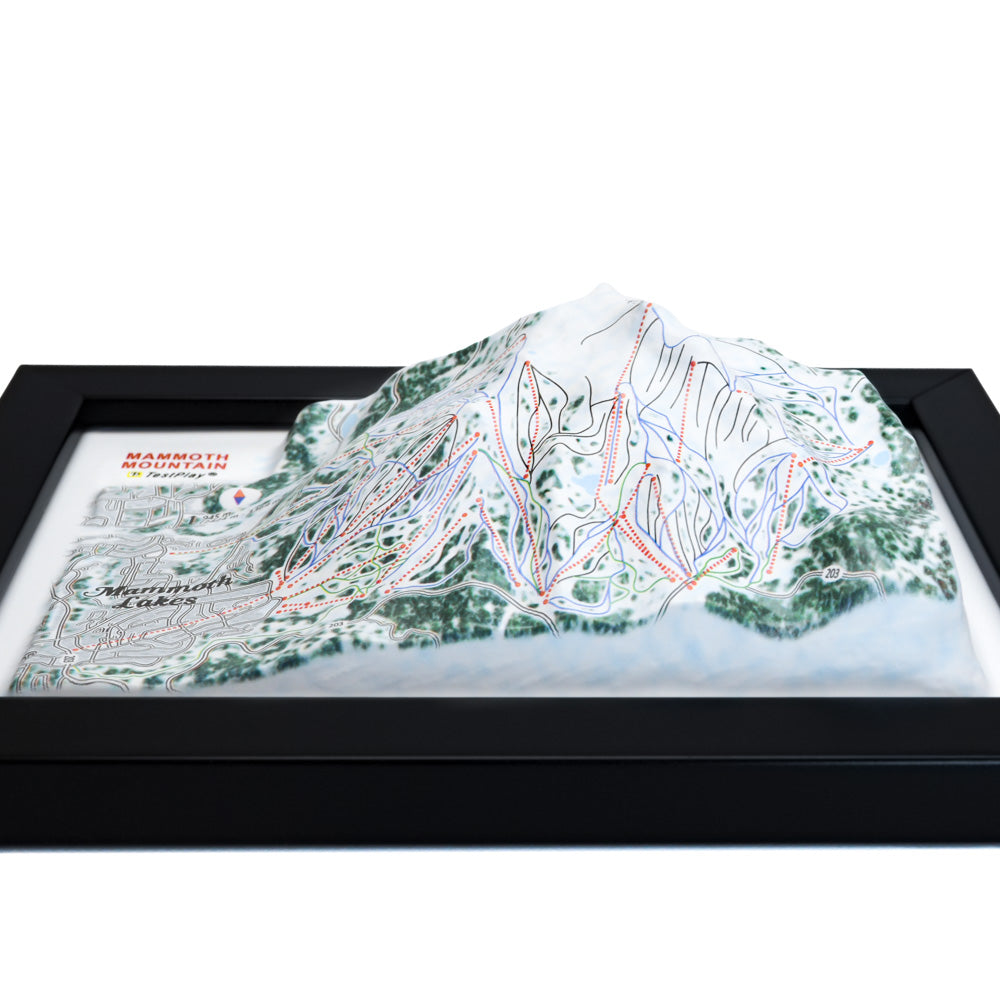 Mammoth Mountain 3D Ski Resort map