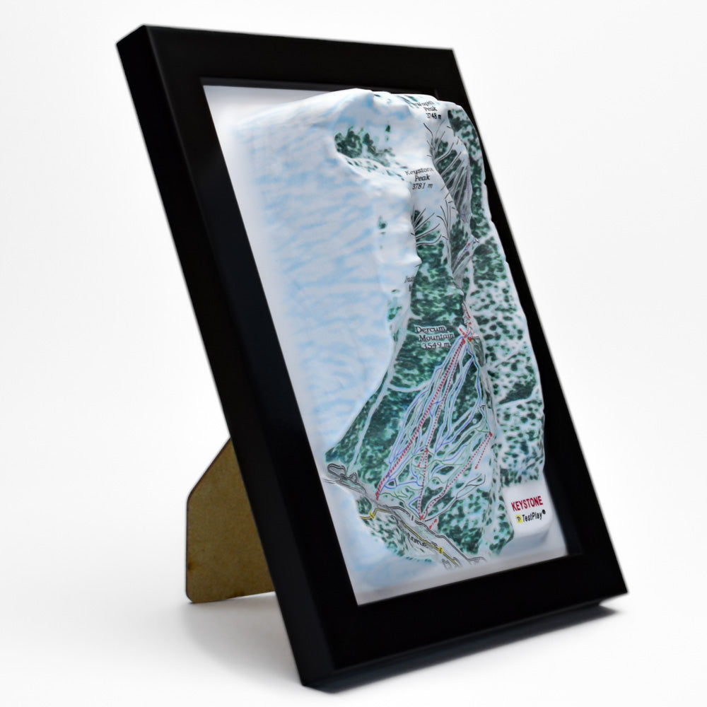 Keystone 3D Ski Resort map