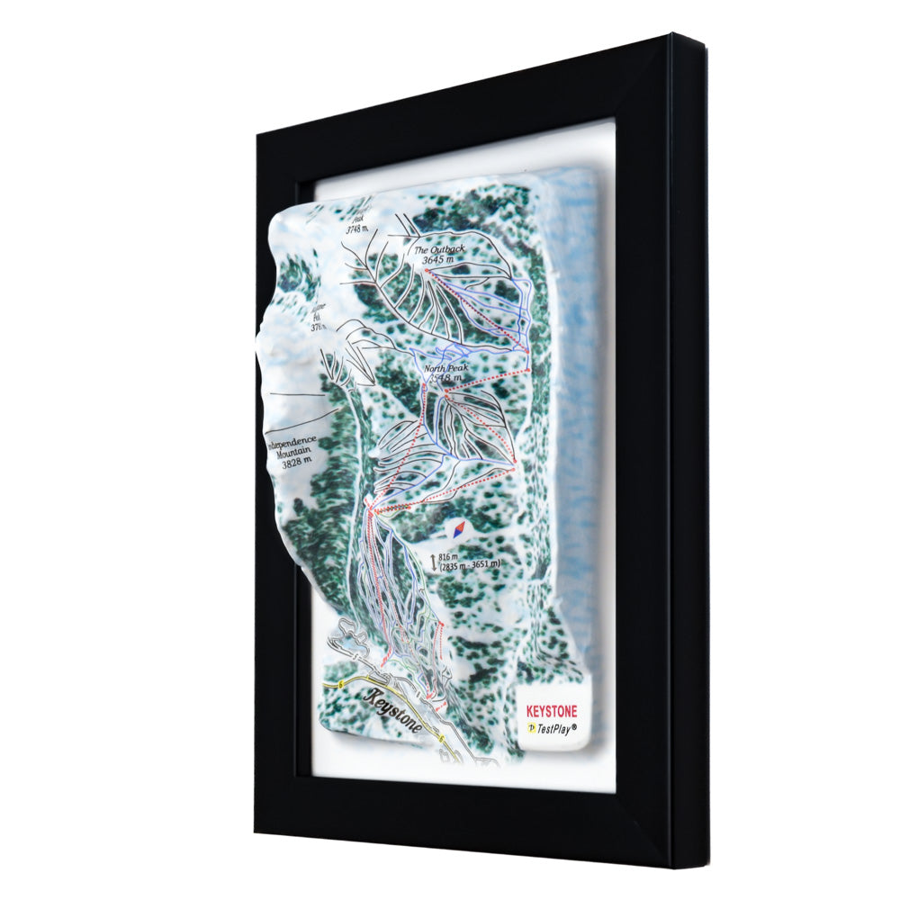 Keystone 3D Ski Resort map