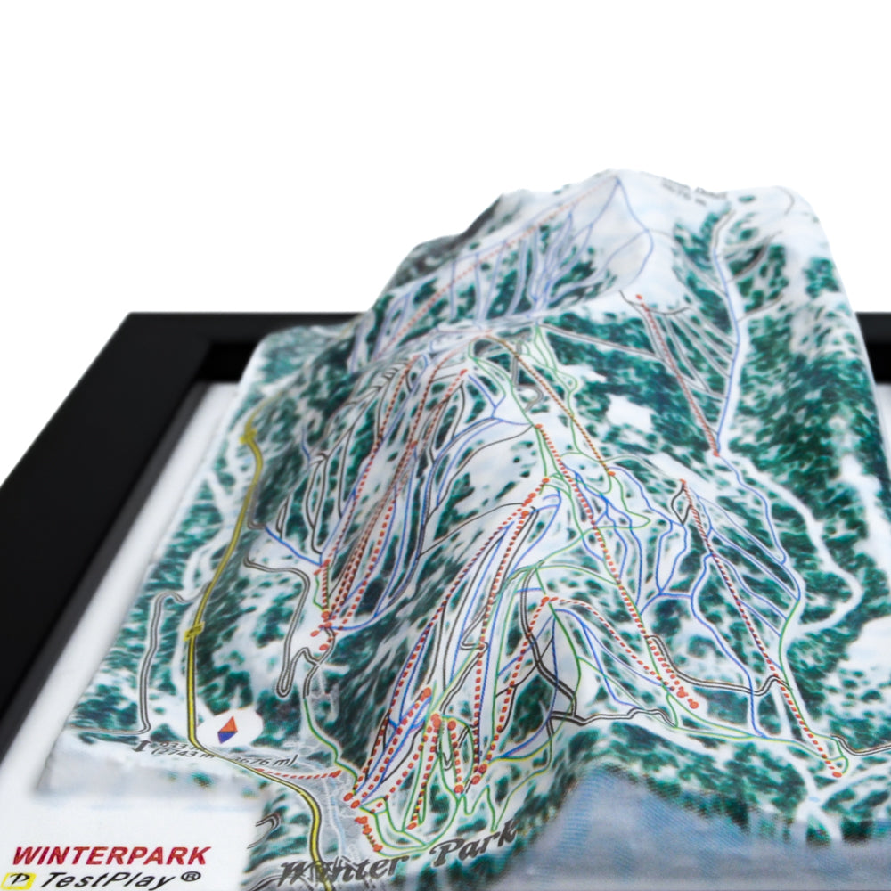 Winter Park 3D Ski Resort map