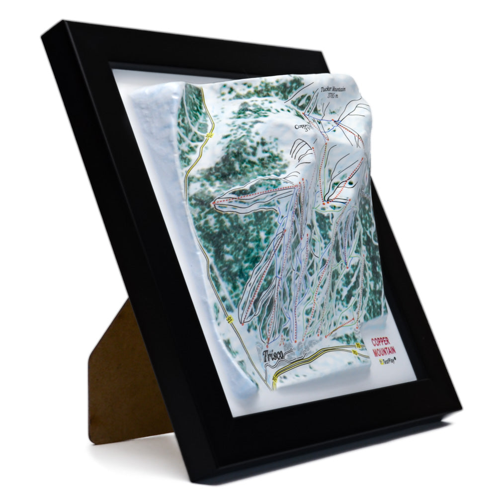 Copper Mountain 3D Ski Resort map