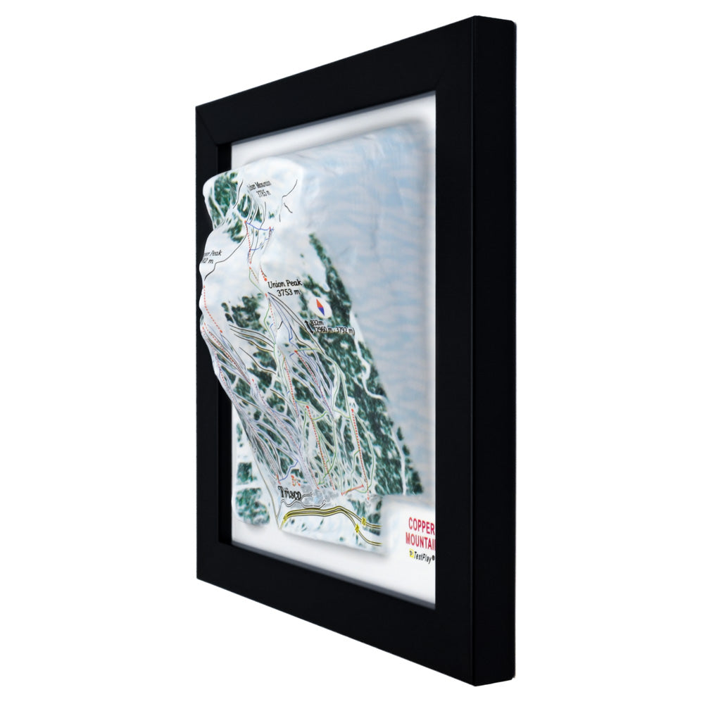 Copper Mountain 3D Ski Resort map