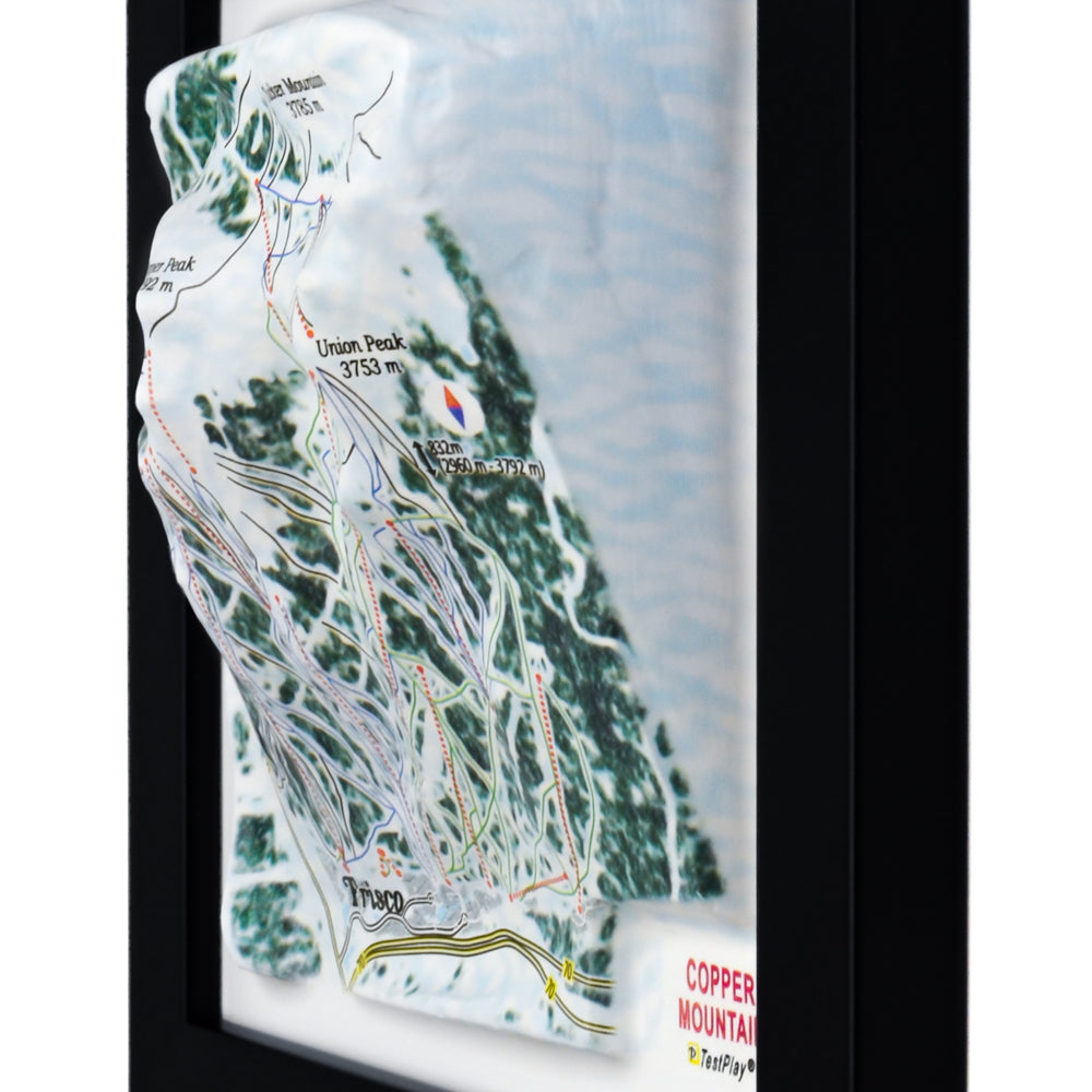 Copper Mountain 3D Ski Resort map
