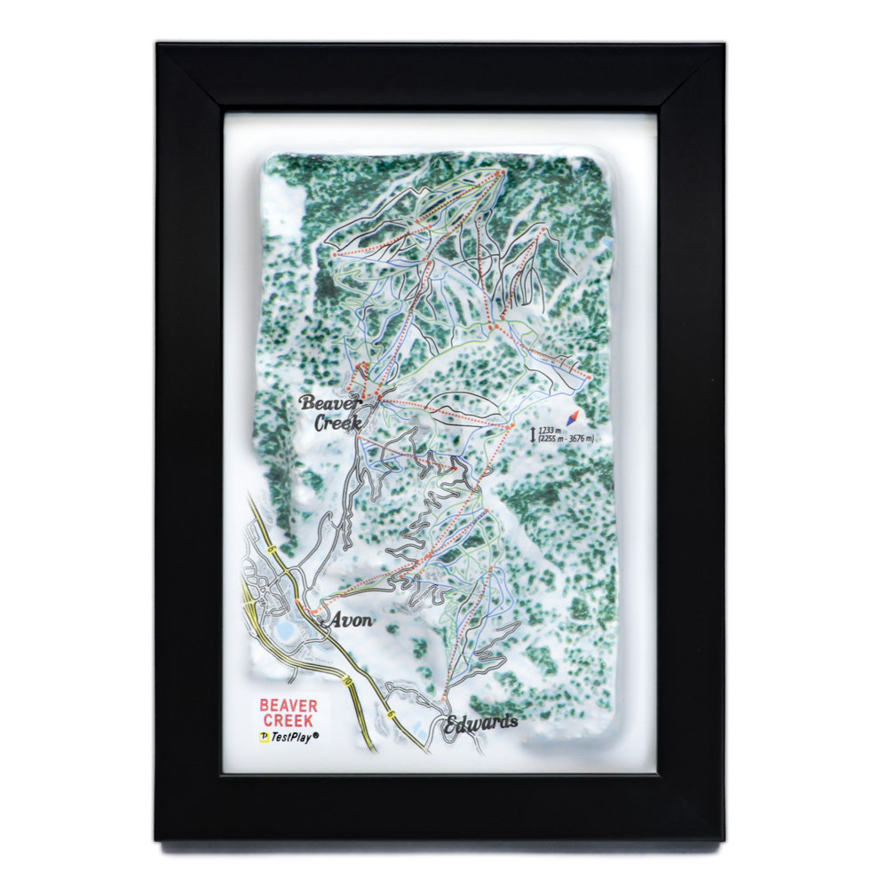 Beaver Creek 3D Ski Resort map