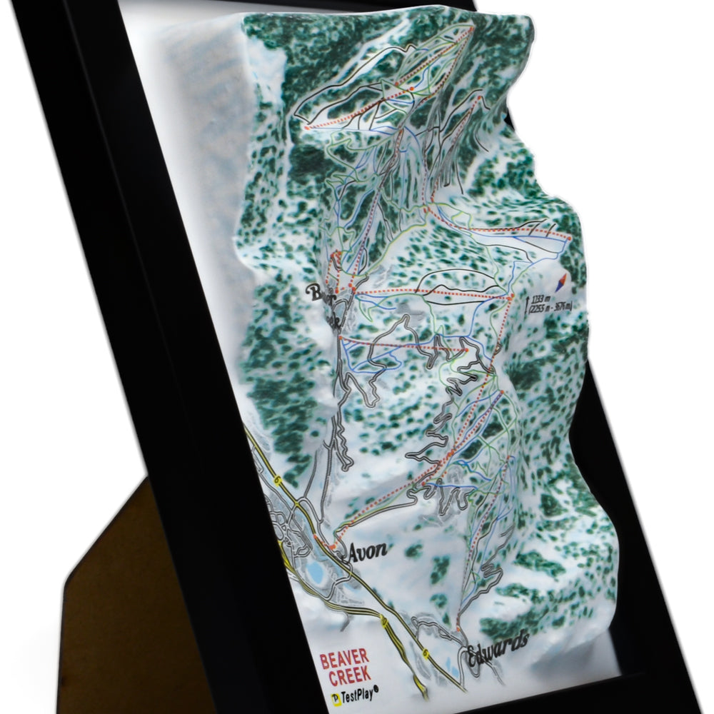 Beaver Creek 3D Ski Resort map