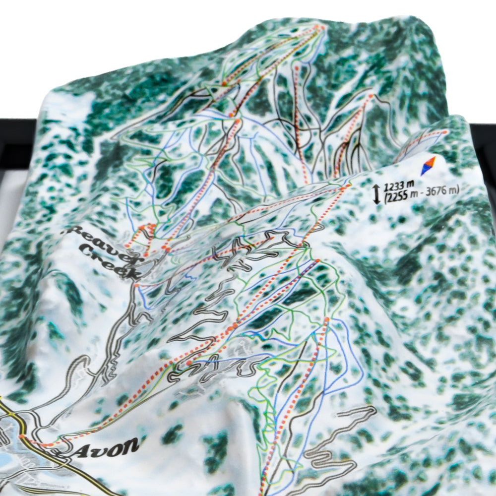 Beaver Creek 3D Ski Resort map