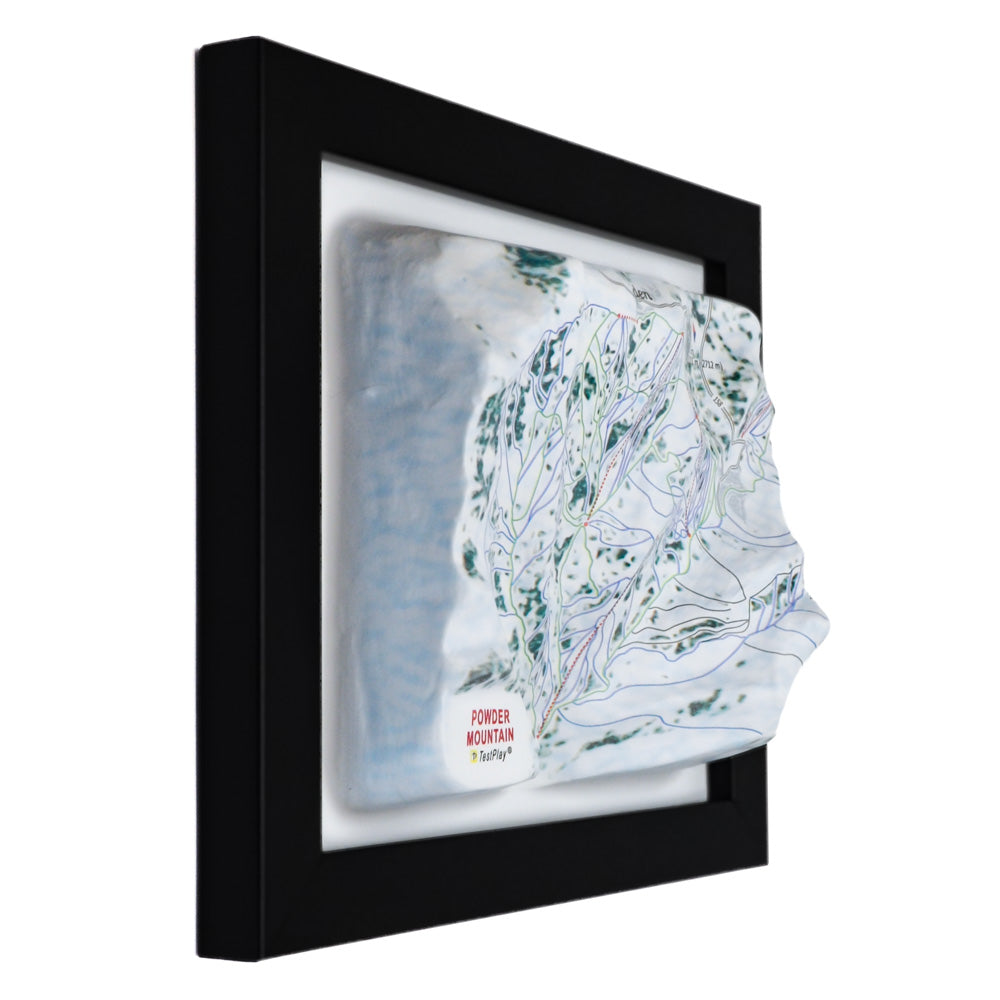 Powder Mountain 3D Ski Resort map