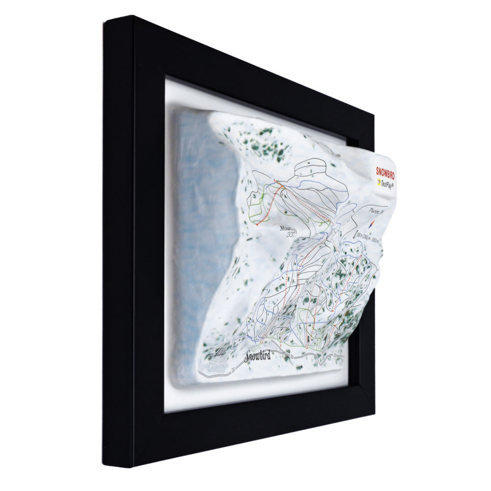 Snowbird 3D Ski Resort map