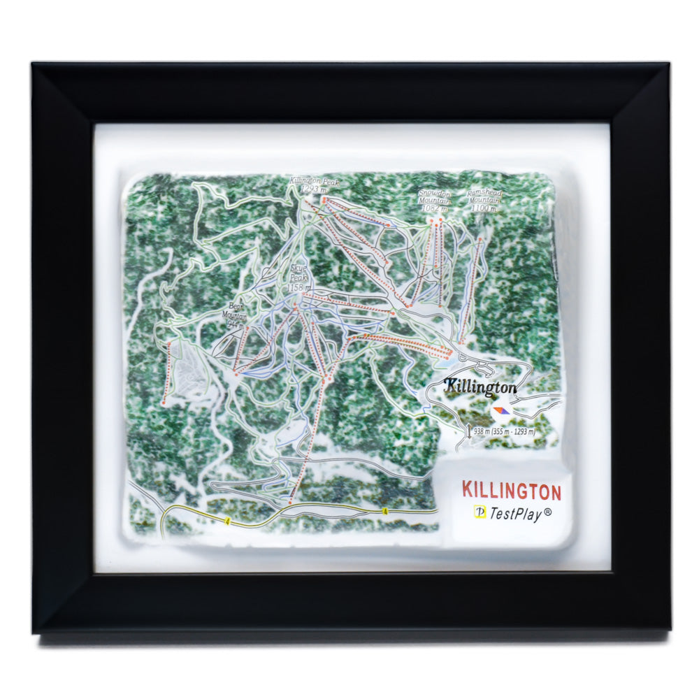 Killington 3D Ski Resort map