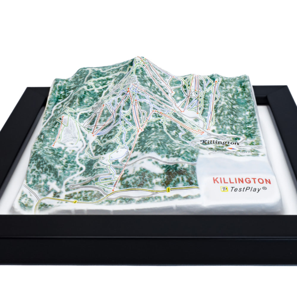 Killington 3D Ski Resort map