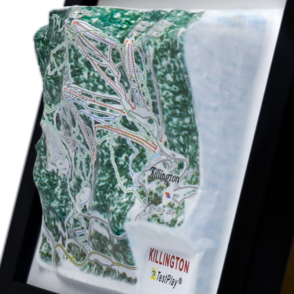 Killington 3D Ski Resort map