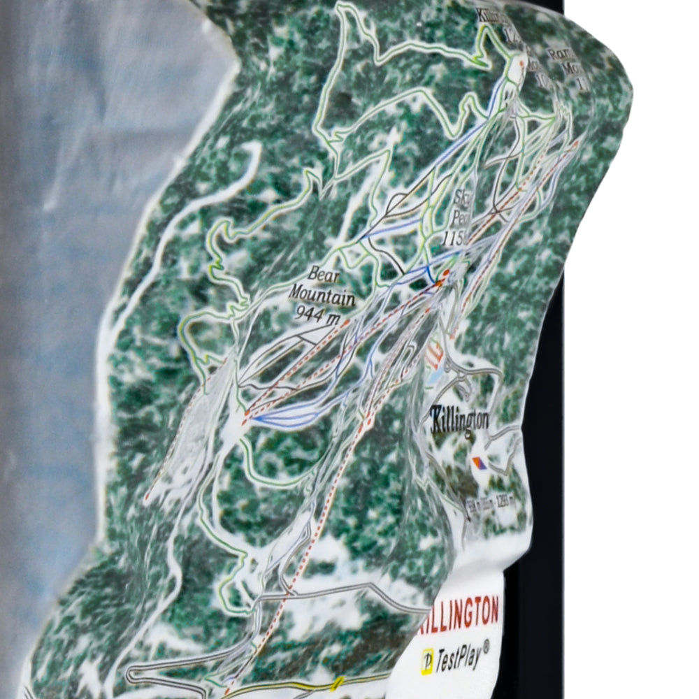 Killington 3D Ski Resort map