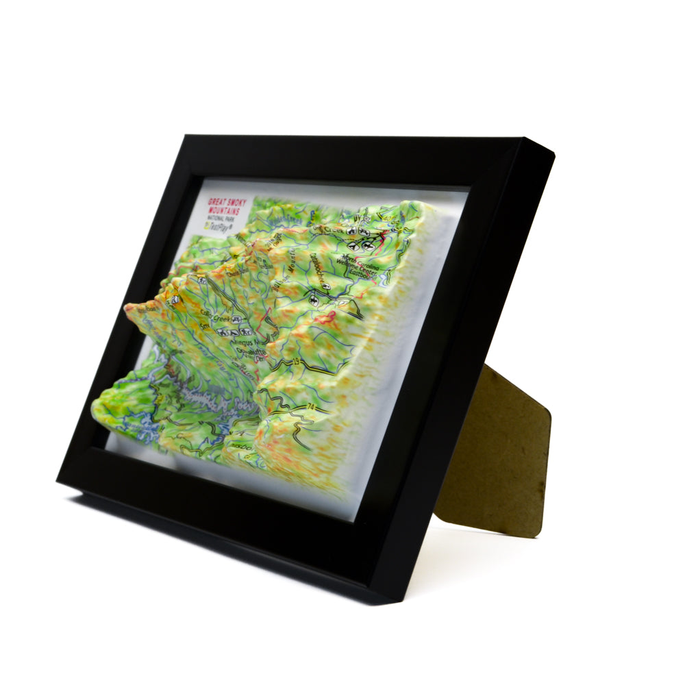 Great Smoky Mountains 3D National Park map