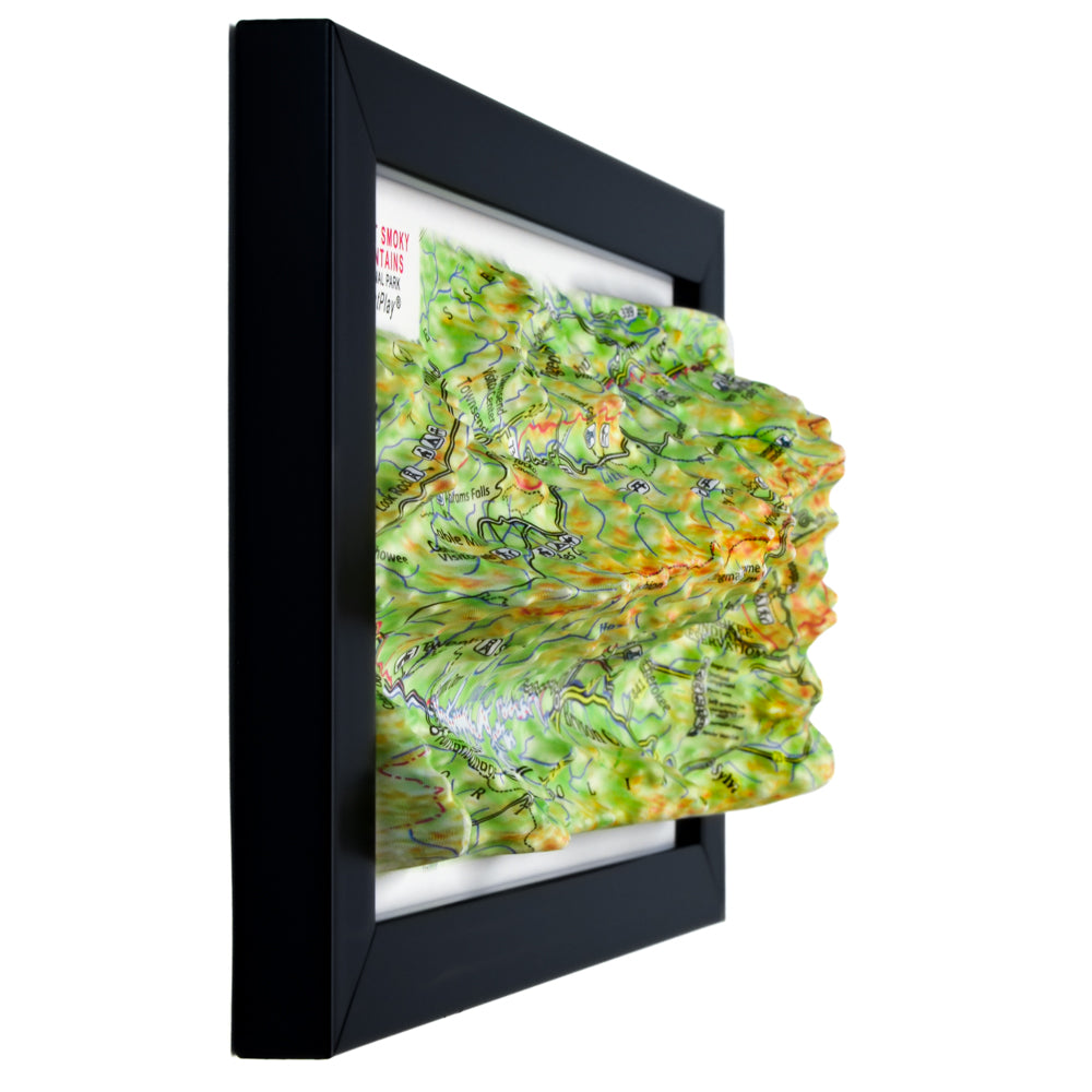 Great Smoky Mountains 3D National Park map